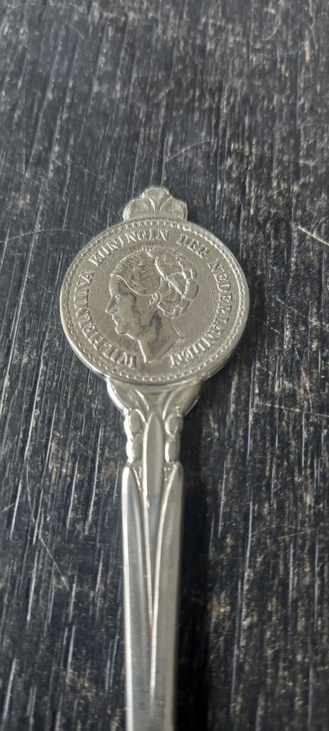 lepeltje Koningin Wilhelmina, Antiek en Kunst, Ophalen of Verzenden