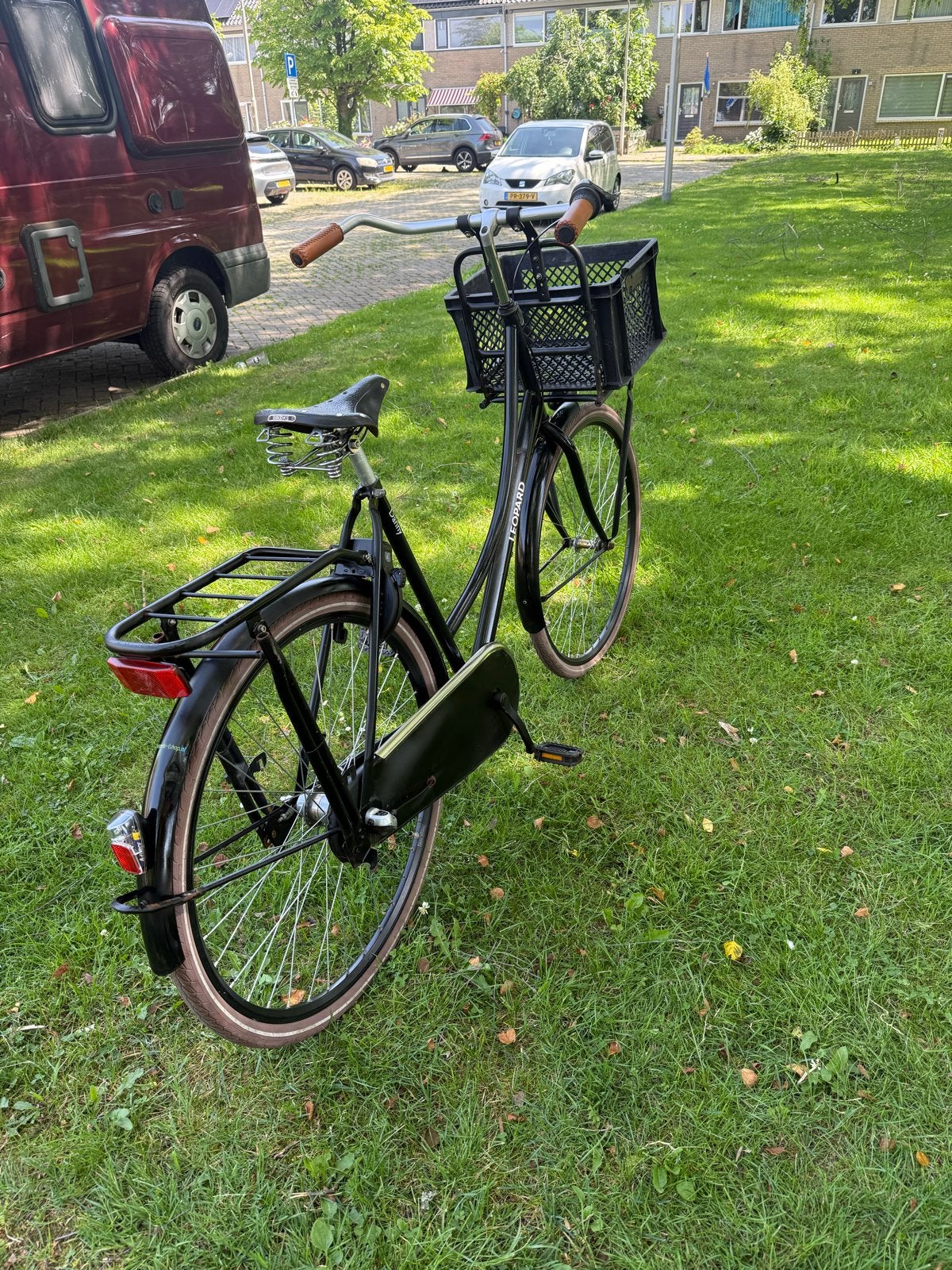Zo goed als nieuwe damesfiets 28 inch met mand, Overige merken, 53 tot 56 cm, Versnellingen, Ophalen of Verzenden