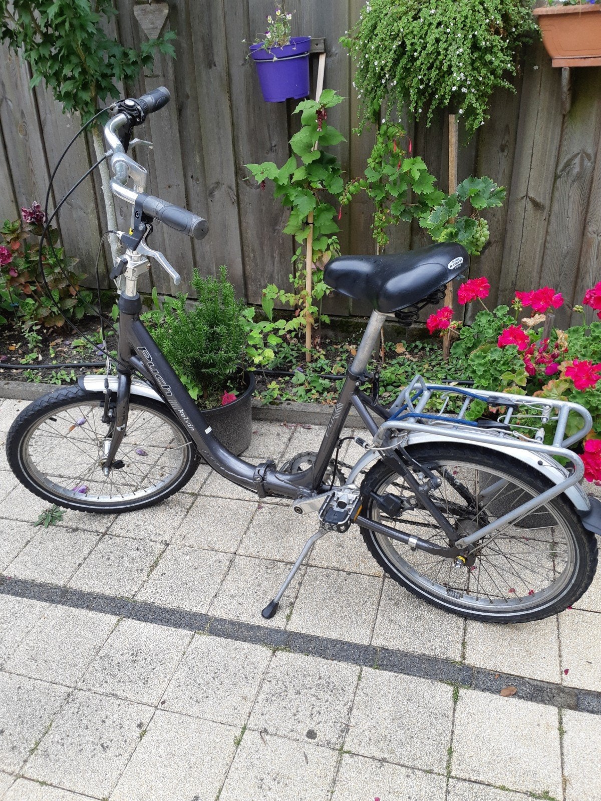 PUCH Kelvin vouwfiets, 20 inch of meer, Gebruikt, Velgrem, Versnellingen