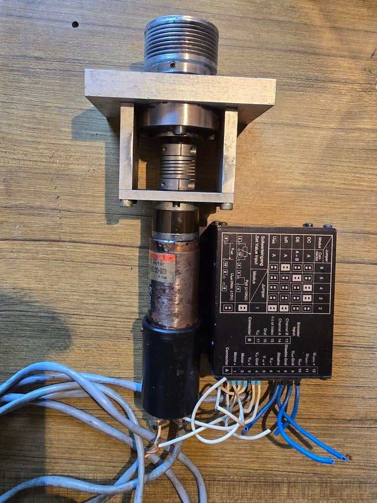 Maxon DC motor met controller, Ophalen of Verzenden, Gebruikt