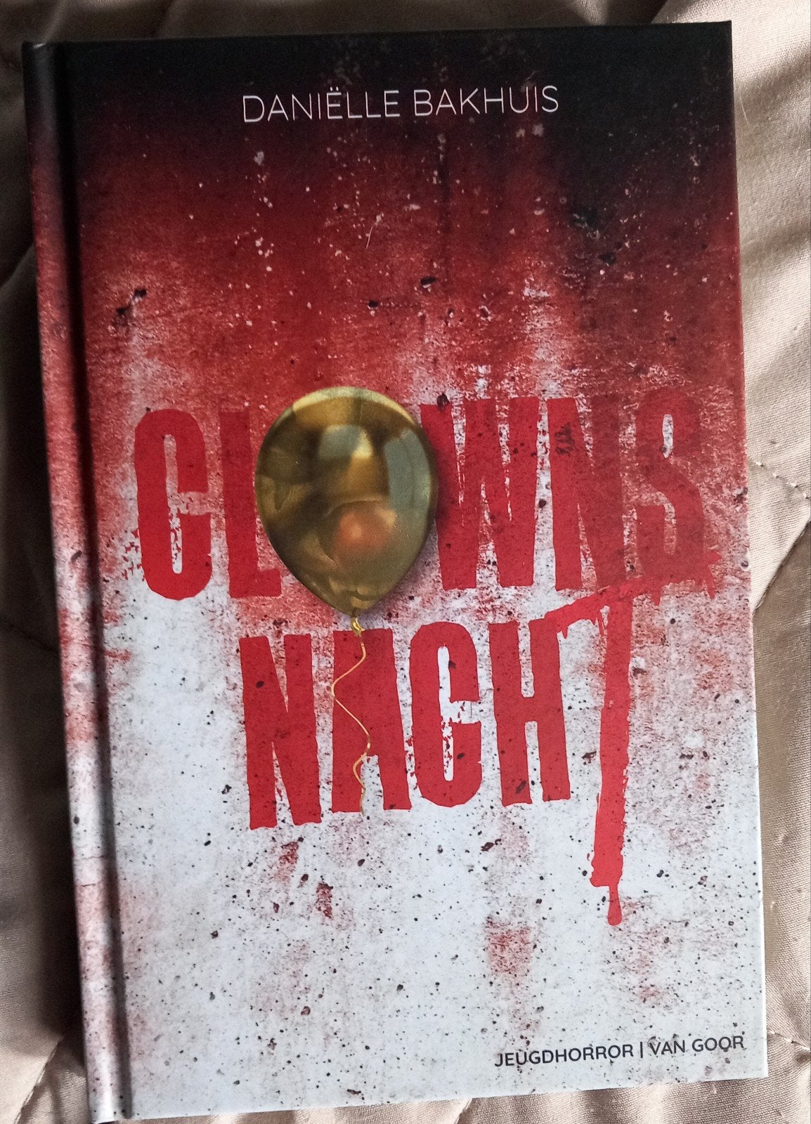 Clowns Nacht - Daniëlle Bakhuis (Jeugdhorror), Ophalen of Verzenden, Zo goed als nieuw, Daniëlle Bakhuis, Fictie