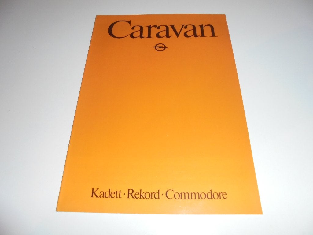 brochure Opel Caravan modellen, Ophalen of Verzenden, Nieuw, Opel