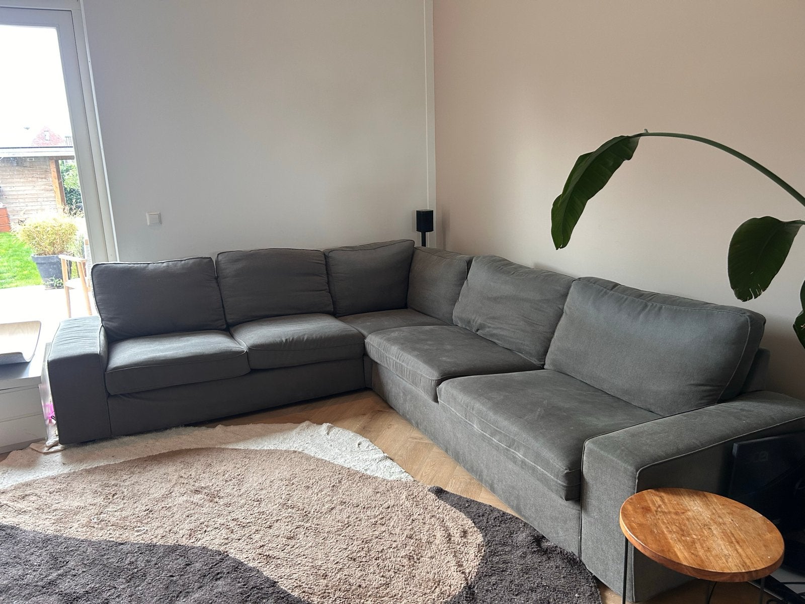 GRATIS: IKEA Kvik bank - Gebruikt met gebruikssporen, 250 tot 300 cm, Gebruikt, Hoekbank, 75 tot 100 cm