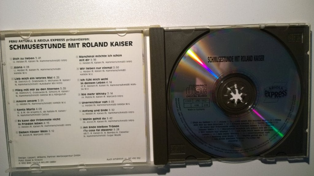 Roland Kaiser - Schmusestunde Mit Roland Kaiser, Ophalen of Verzenden, Zo goed als nieuw, Album, Schlager