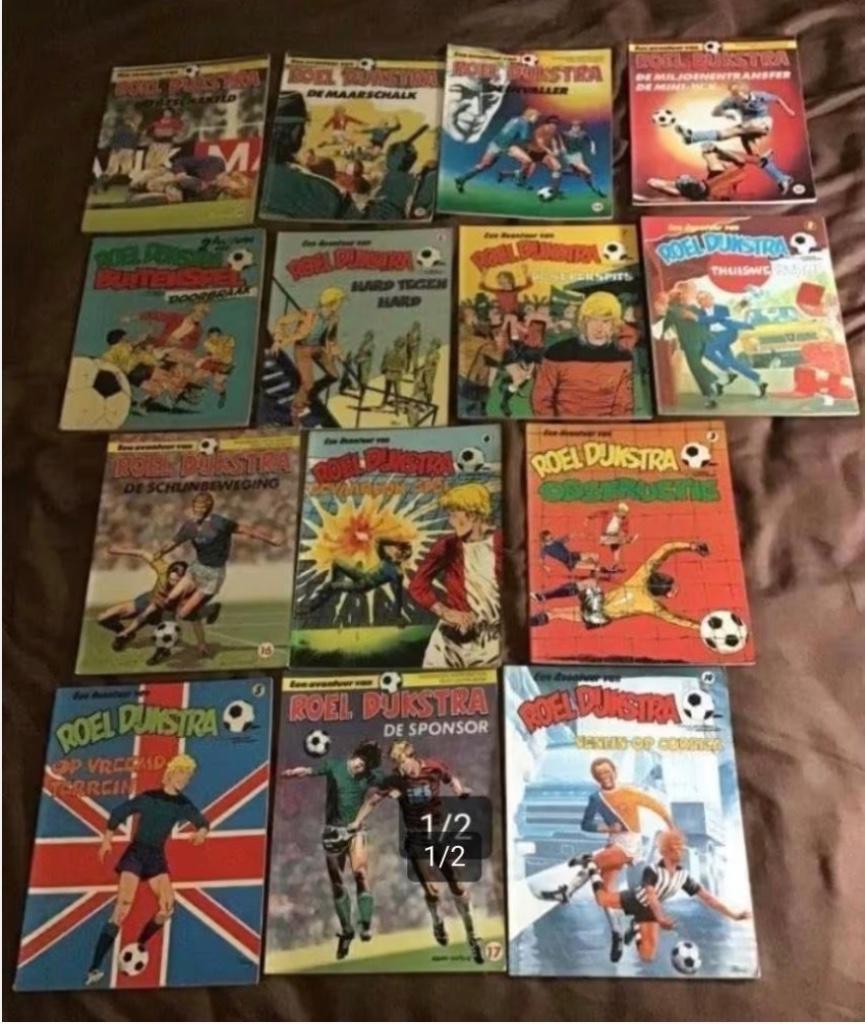 14 delen Roel Dijkstra door Jan Steeman, Meerdere stripboeken, Ophalen of Verzenden, Gelezen