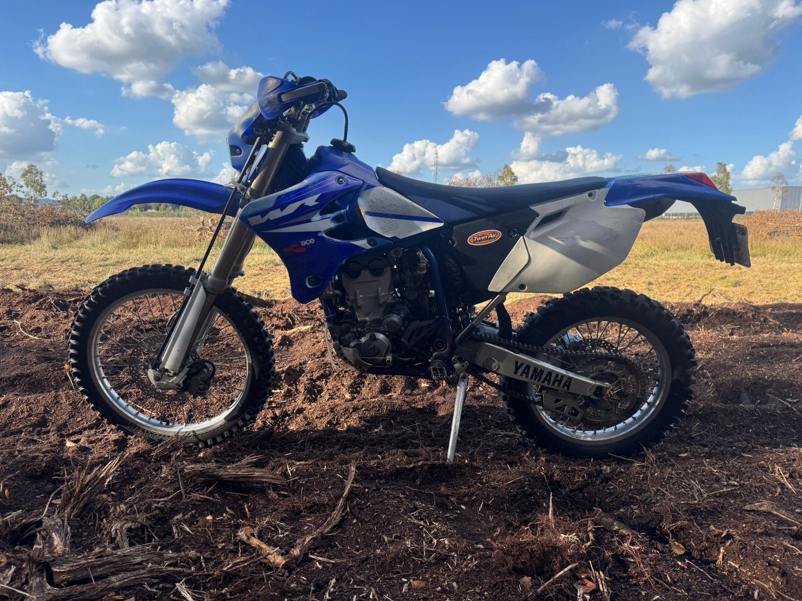 Yamaha wr450f crossmotor wr 450 f cross motor supermoto, Ophalen, Zo goed als nieuw, Yamaha