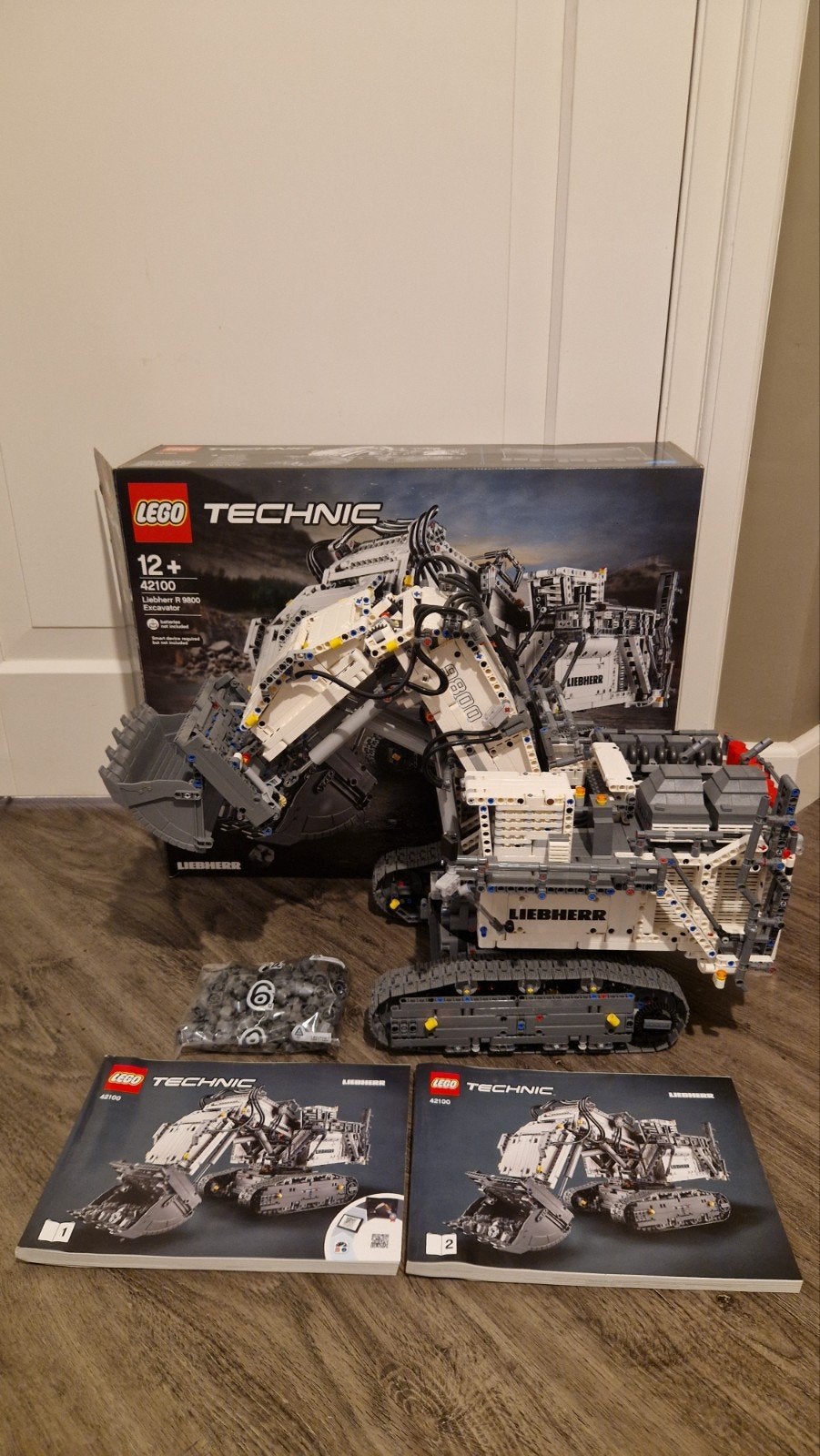 LEGO Technic Liebherr R 9800 - 42100, Inclusief instructies, Lego, Ophalen of Verzenden, Zo goed als nieuw