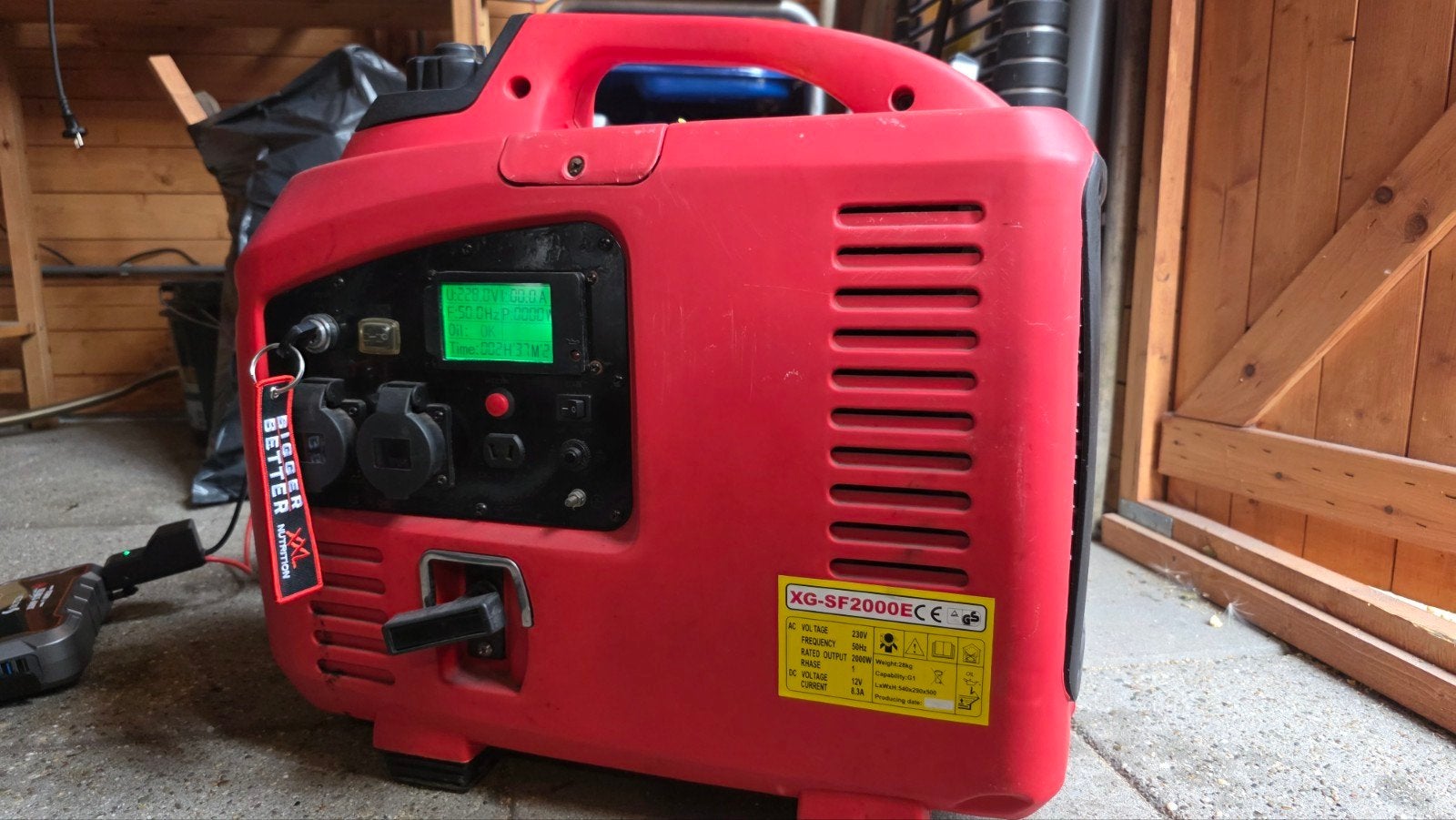 Surgali XG-SF2000EC Digitale Inverter Generator, Ophalen