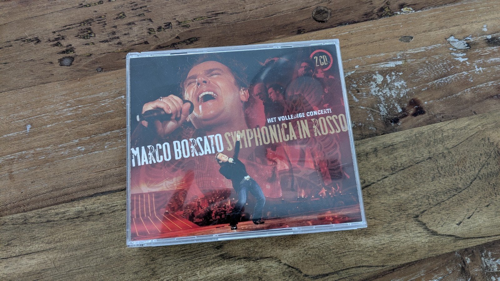 Marco Borsato Symphonica in Rosso (gesigneerd), Ophalen of Verzenden, Gebruikt, Pop