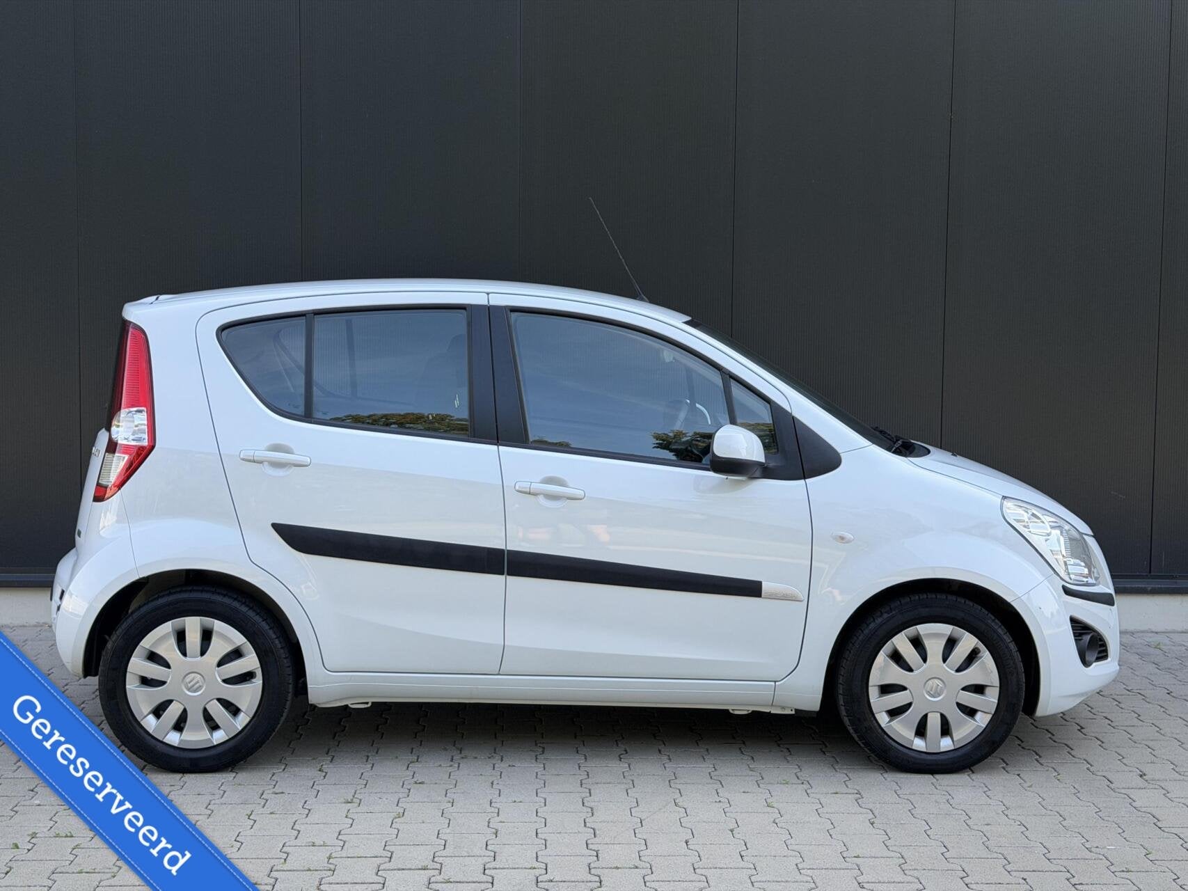 Suzuki Splash 1.2 Comfort EASSS 1E Eigen Airco Parelmoer NL, Auto's, Suzuki, Voorwielaandrijving, Stof, 4 cilinders, Wit