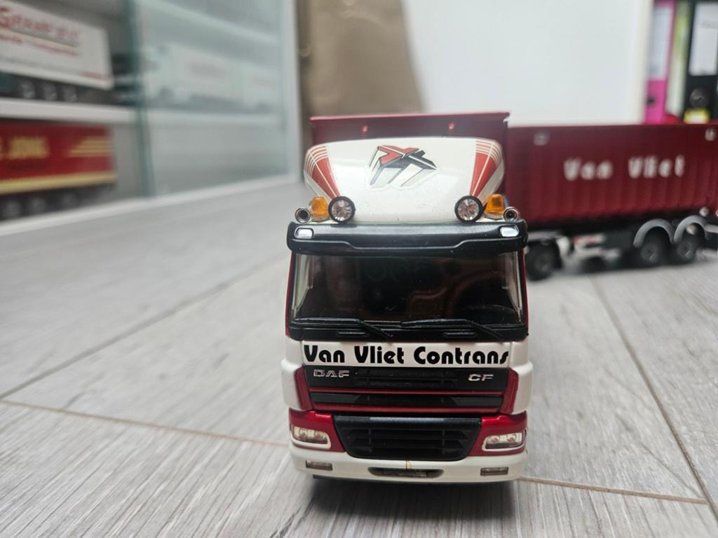 DAF CF Van Vliet Contrans tekno modelvrachtwagen, Hobby en Vrije tijd, Ophalen of Verzenden, Zo goed als nieuw, Overige merken