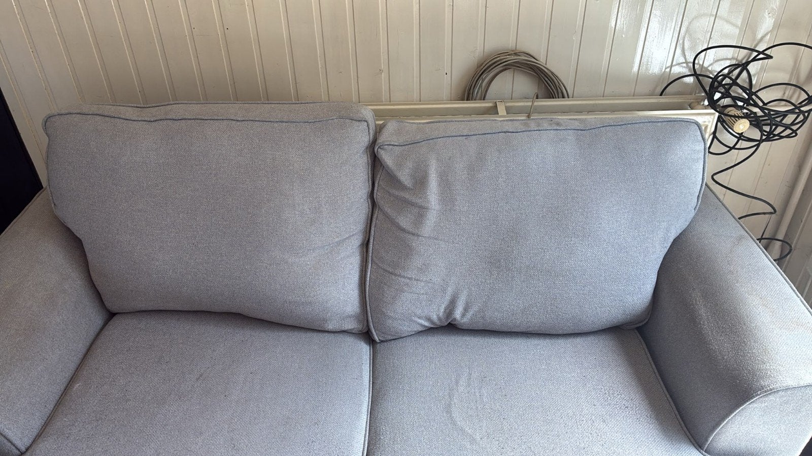 Slaapbank 2 zitter gratis af te halen, Ophalen, Gebruikt, Tweepersoons, 180 cm
