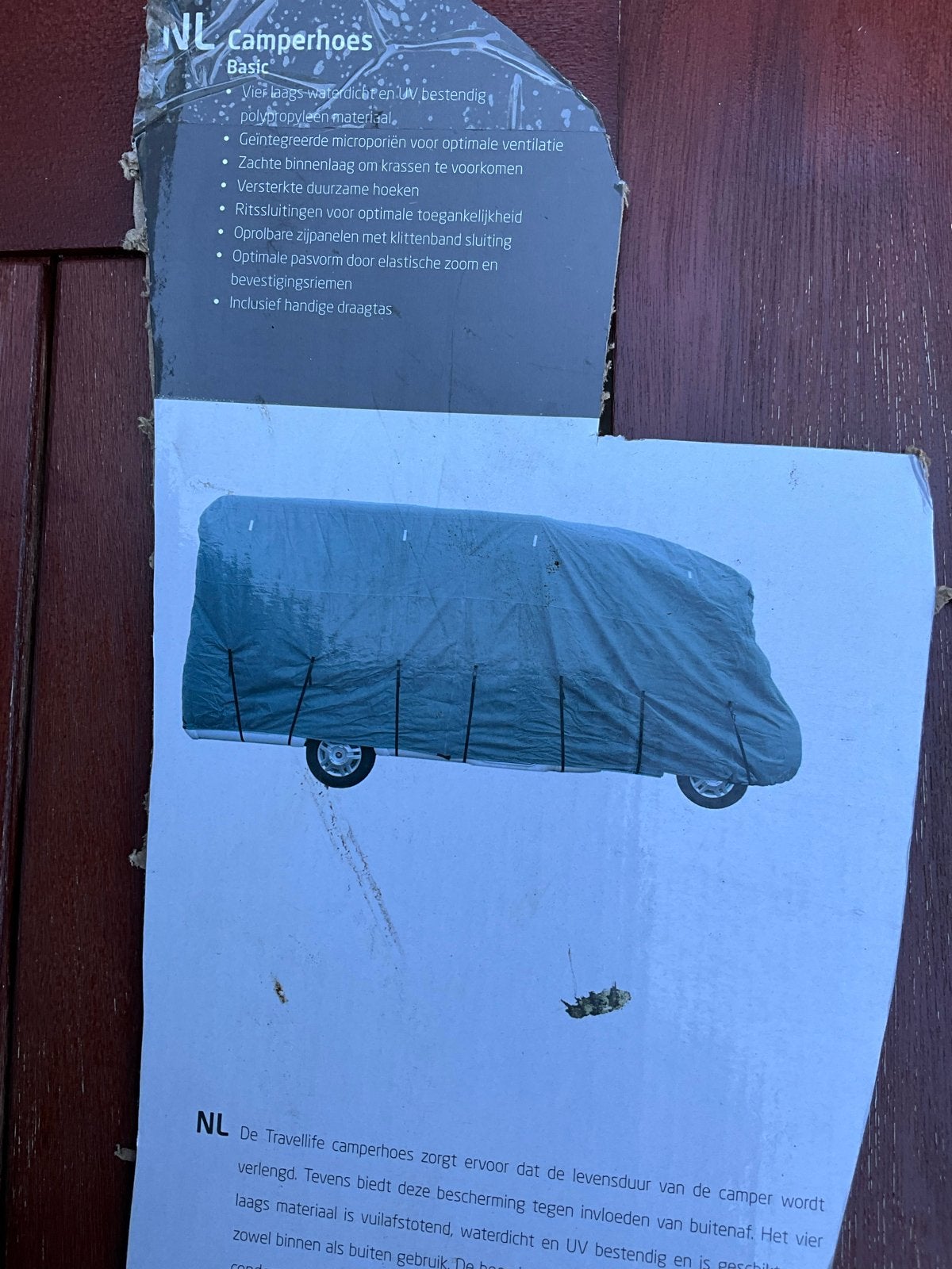 Camperhoes Basic - Gebruikt, Goede Staat, Ophalen, Gebruikt