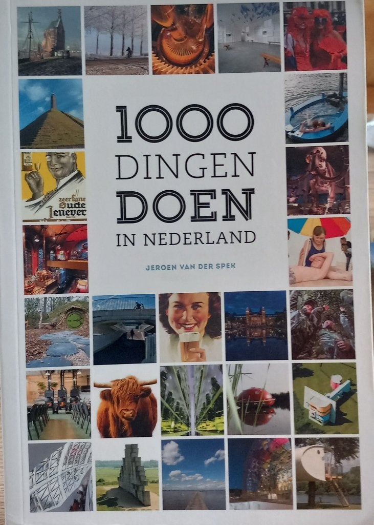 1000 dingen doen in Nederland, Overige merken, Ophalen of Verzenden, Zo goed als nieuw, Reisgids of -boek