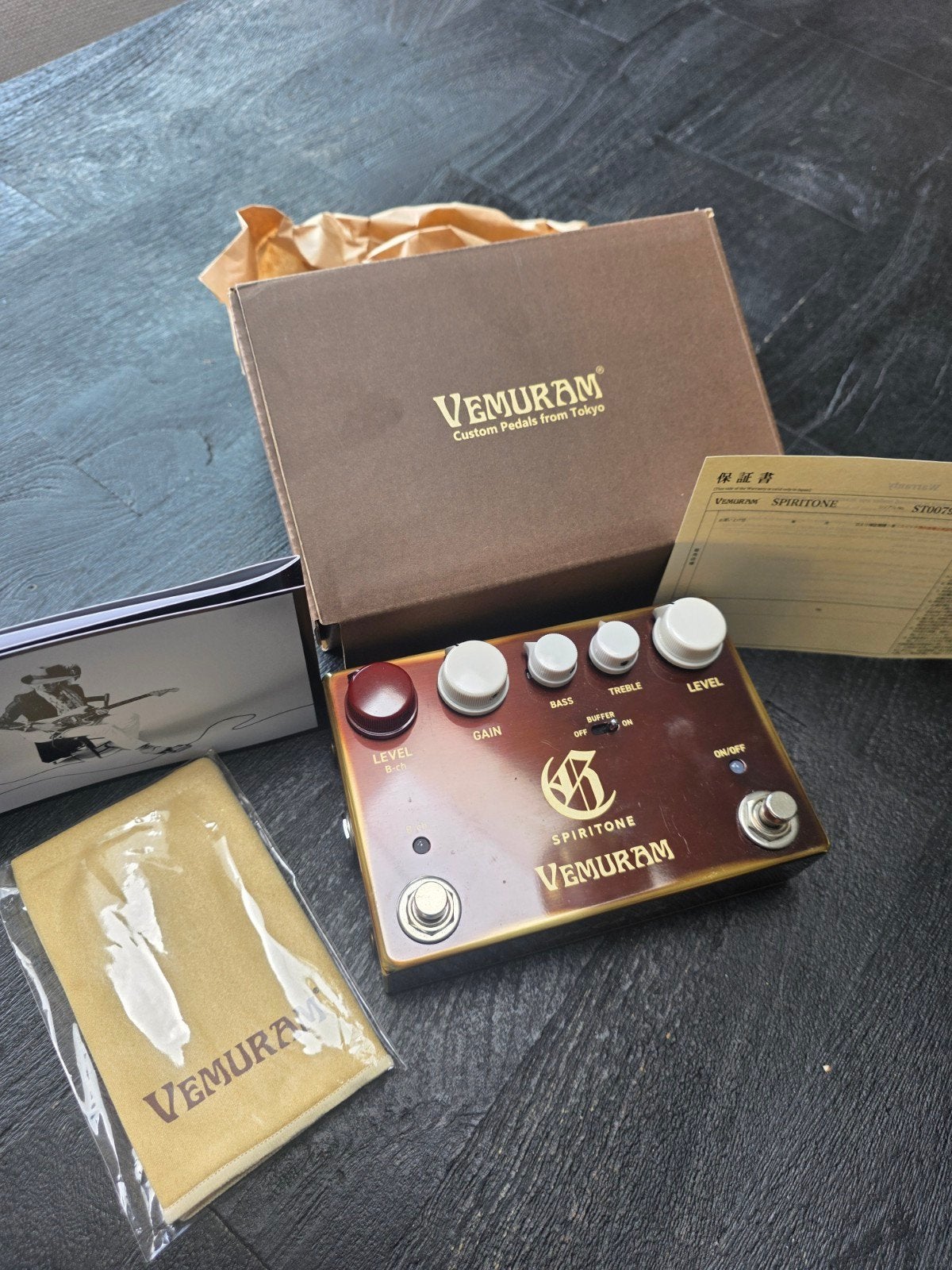 vemuram spiritone, Muziek en Instrumenten, Effecten, Ophalen of Verzenden, Nieuw, Distortion, Overdrive of Fuzz