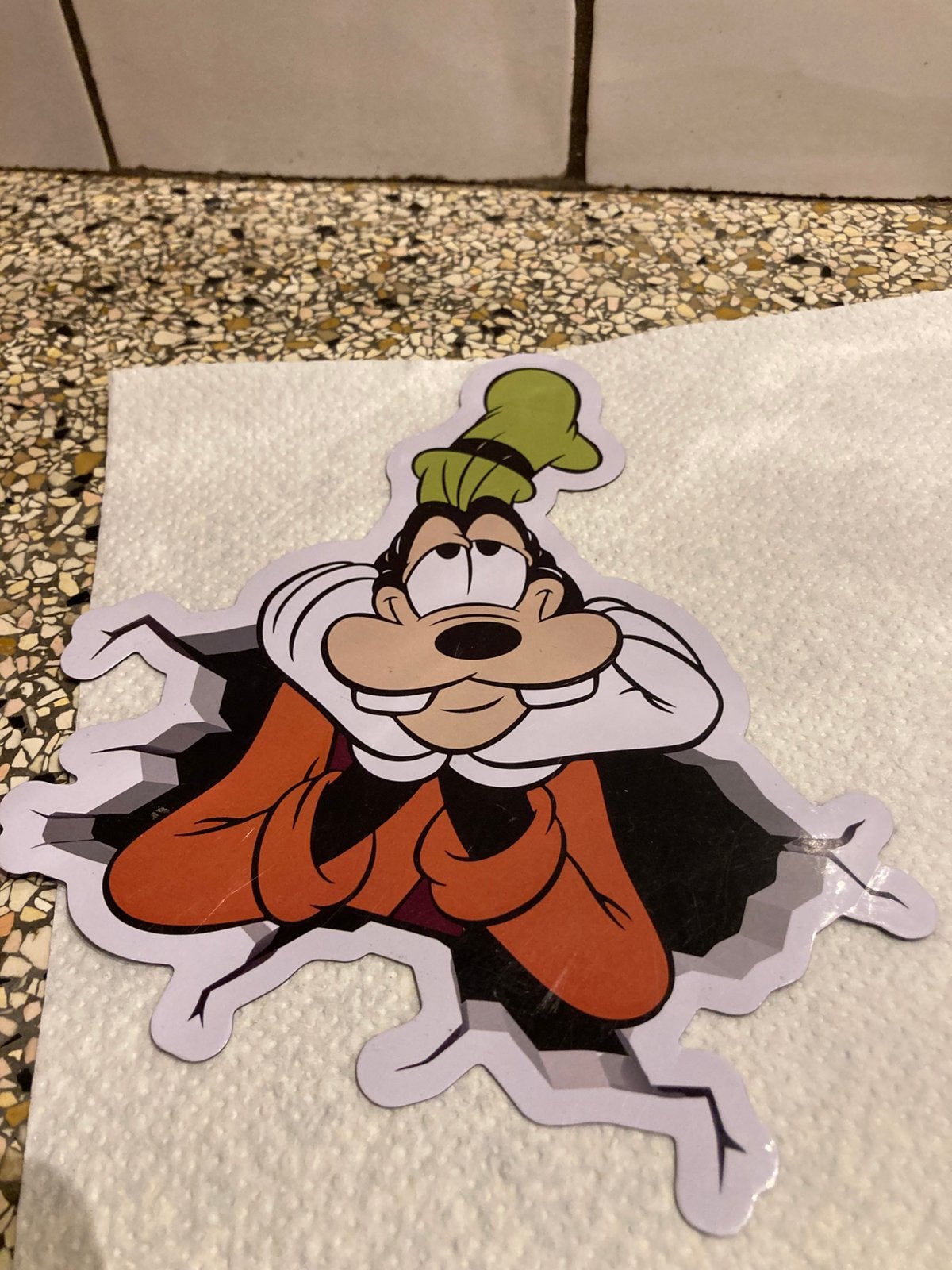 Koelkastmagneet Goofy, Ophalen of Verzenden, Goofy of Pluto, Gebruikt