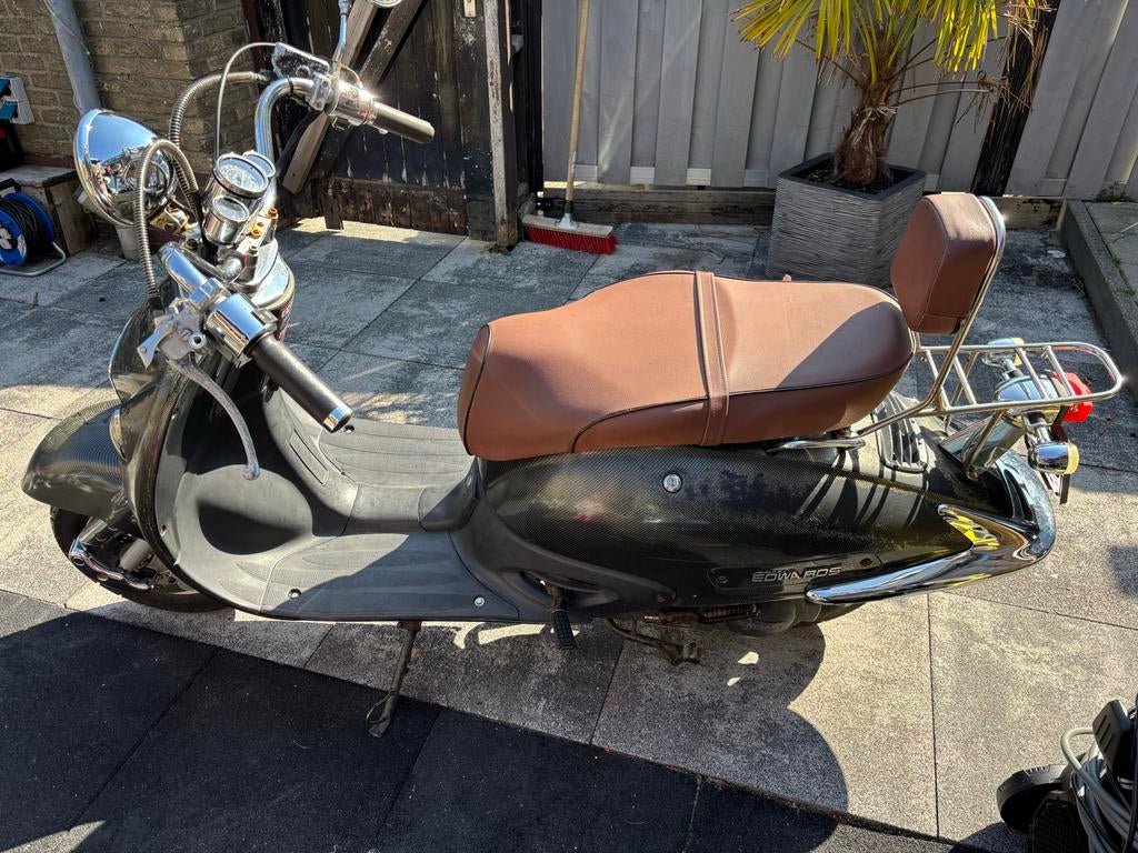 Snor Scooter - Edwards - Gebruikt, Gebruikt, Benzine, Ophalen, Overige merken