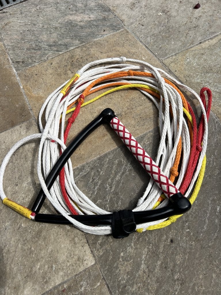 skilijn, Ophalen, Gebruikt, Waterski's