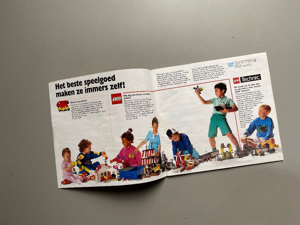 Lego Katalogus 1991, Ophalen of Verzenden