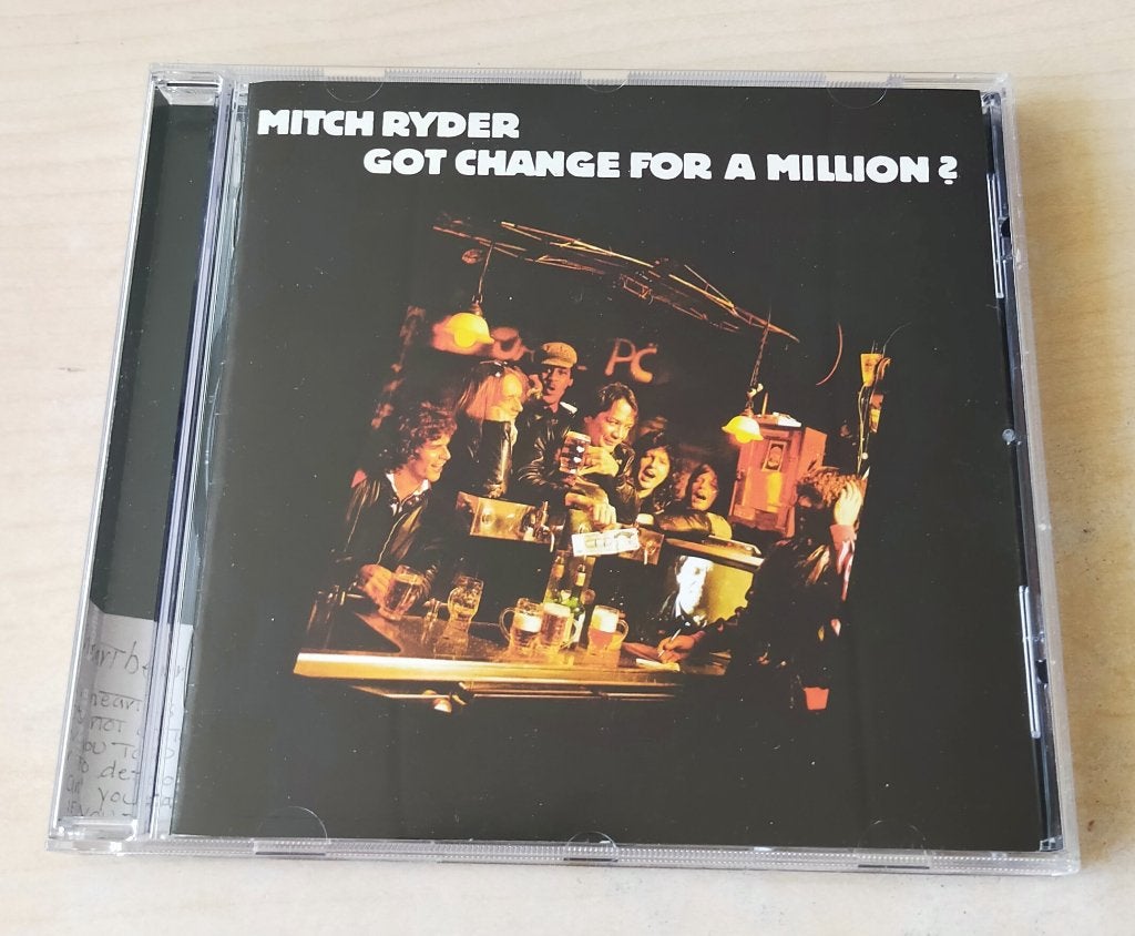 Mitch Ryder - Got Change For A Million? CD 1981/2011, Ophalen of Verzenden, Gebruikt, Blues Rock