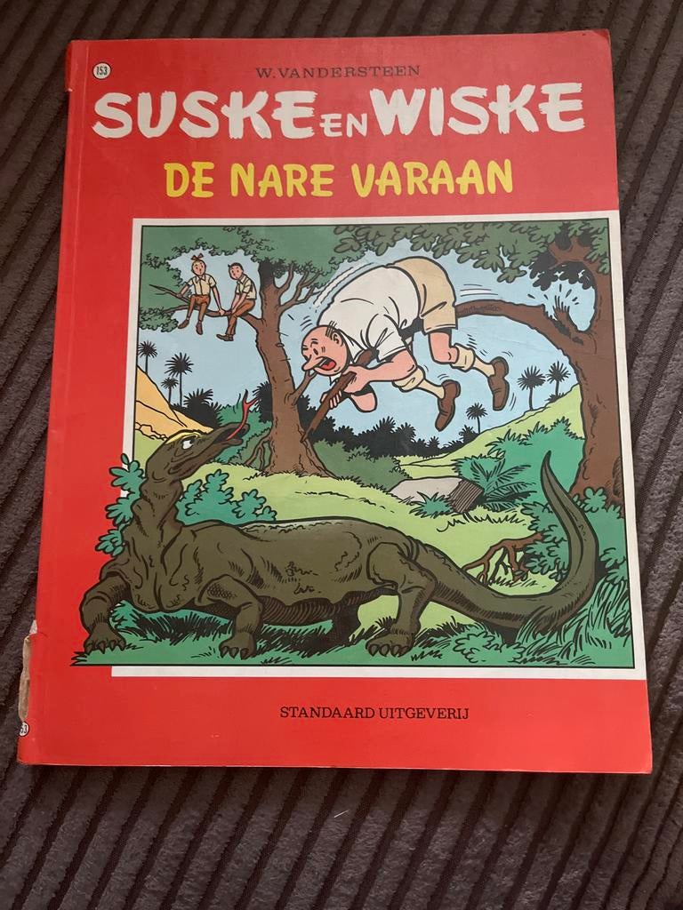 Suske en Wiske - De Nare Varaan (nr. 153), Boeken, Stripboeken, Gelezen, Eén stripboek, Ophalen of Verzenden