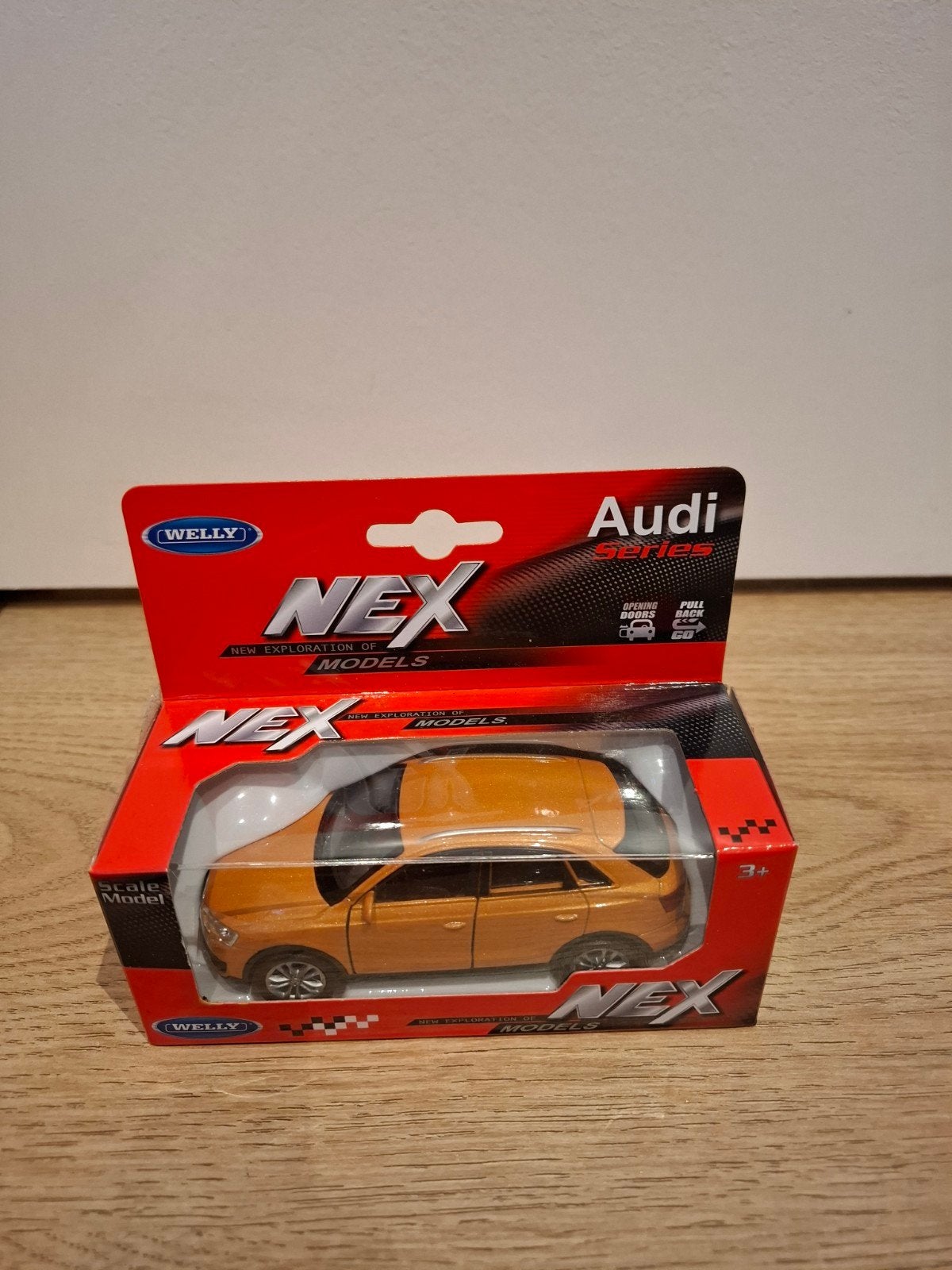 Audi Q3 schaalmodel 1:43 - Welly NEX, Ophalen of Verzenden, Nieuw, Auto