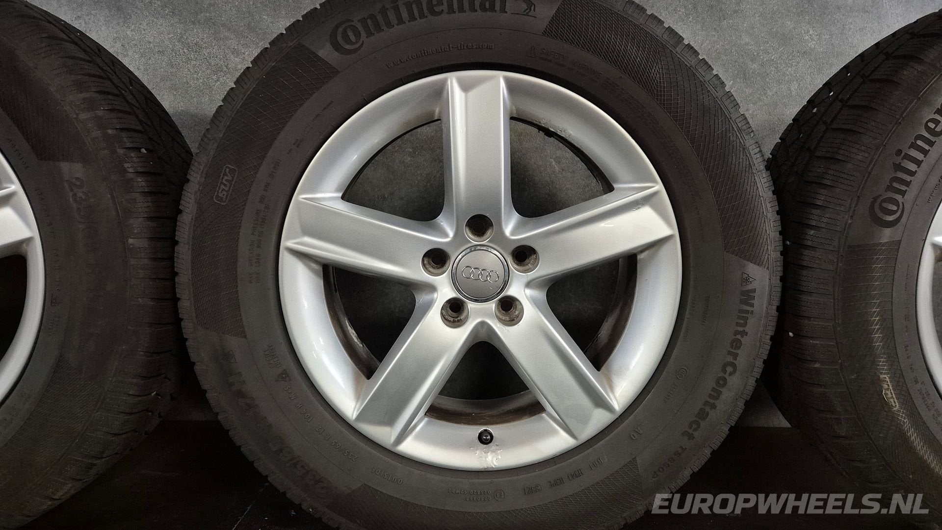 17 inch Audi velgen Audi Q5 SQ5 8R S Line winterbanden