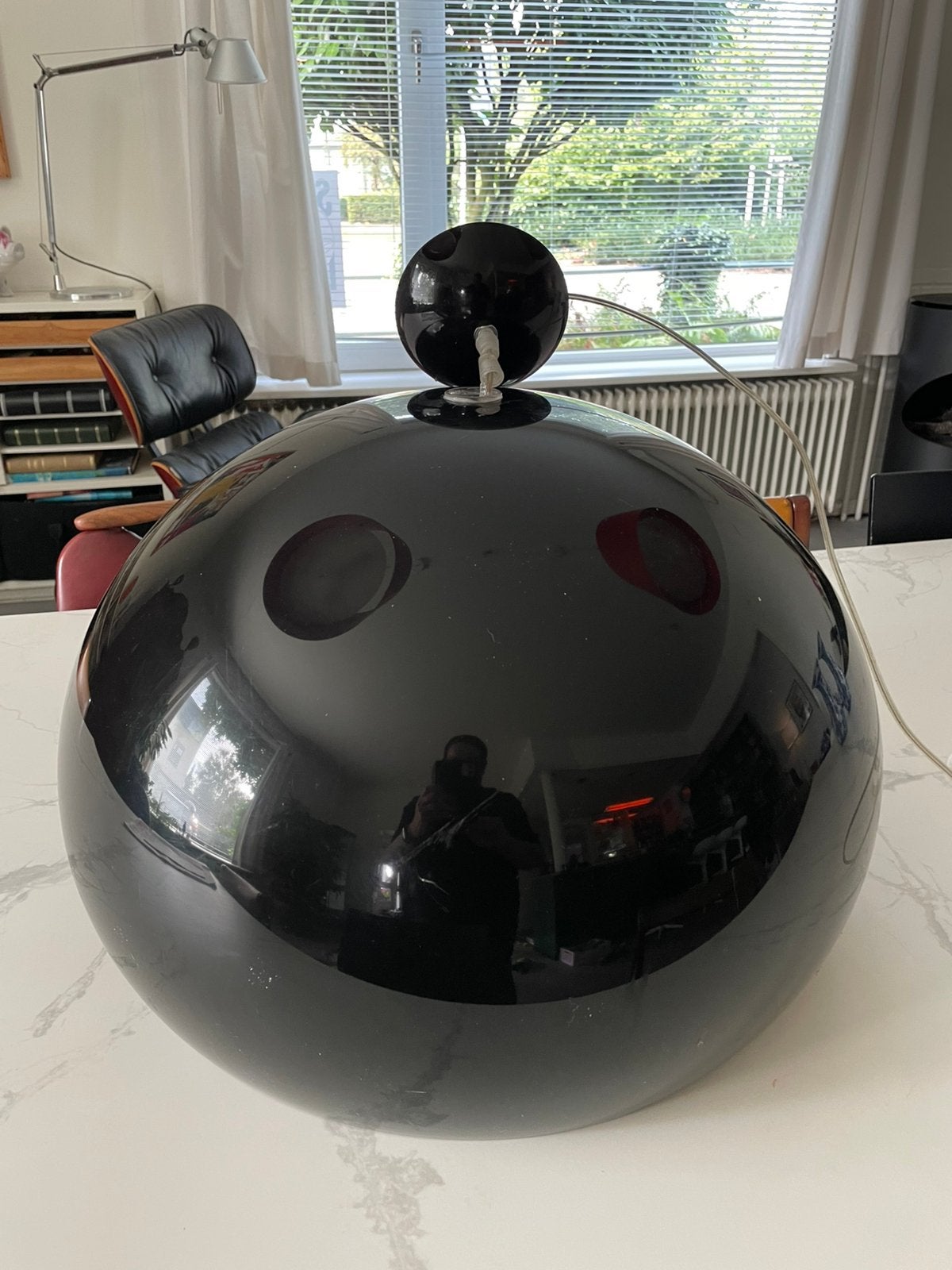 Kartell Fly hanglamp, Ophalen, Gebruikt, Kunststof, Retro - Space Age