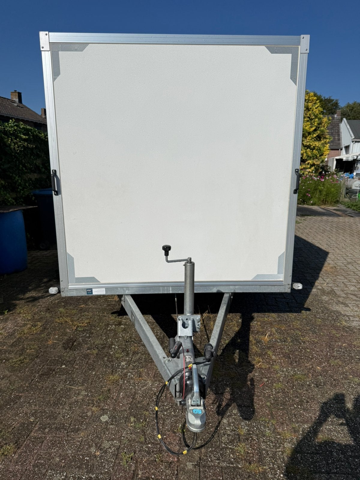 In nieuw staat gesloten aanhanger 400x185x180 cm, Ophalen of Verzenden, Zo goed als nieuw