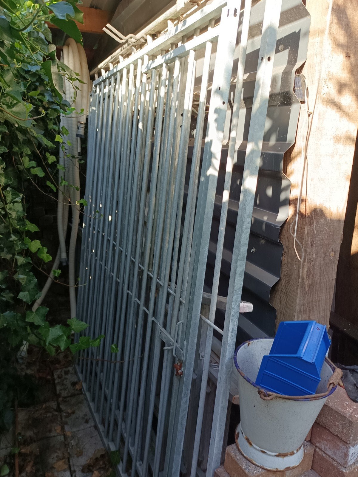 Hondenkennel Panelen, Ophalen, Met poort, Gebruikt, Spijlenhekwerk