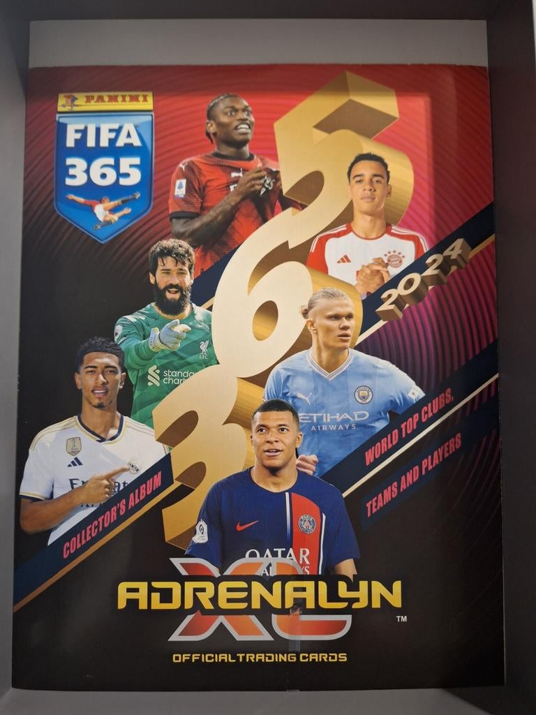 Panini album Fifa 365 2024 Adrenalyn, Hobby en Vrije tijd, Stickers en Plaatjes, Ophalen of Verzenden