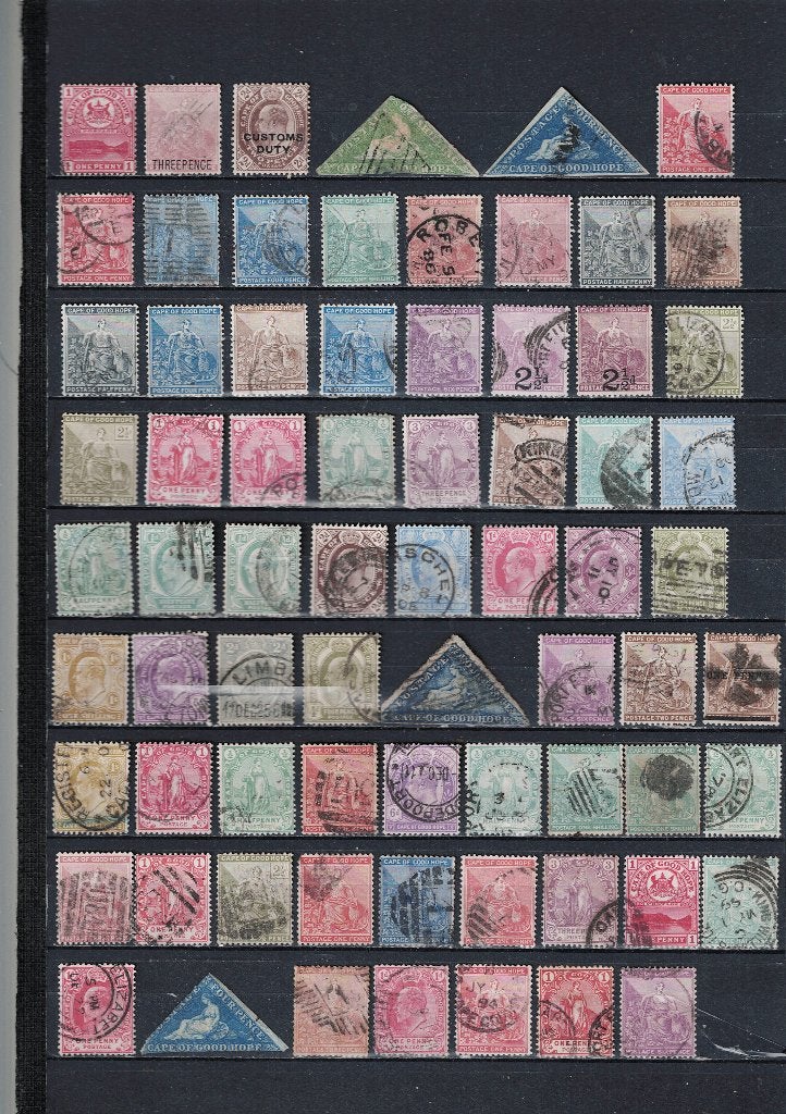Cape of Good Hope  gestempeld, Postzegels en Munten, Verzenden, Overige landen, Gestempeld