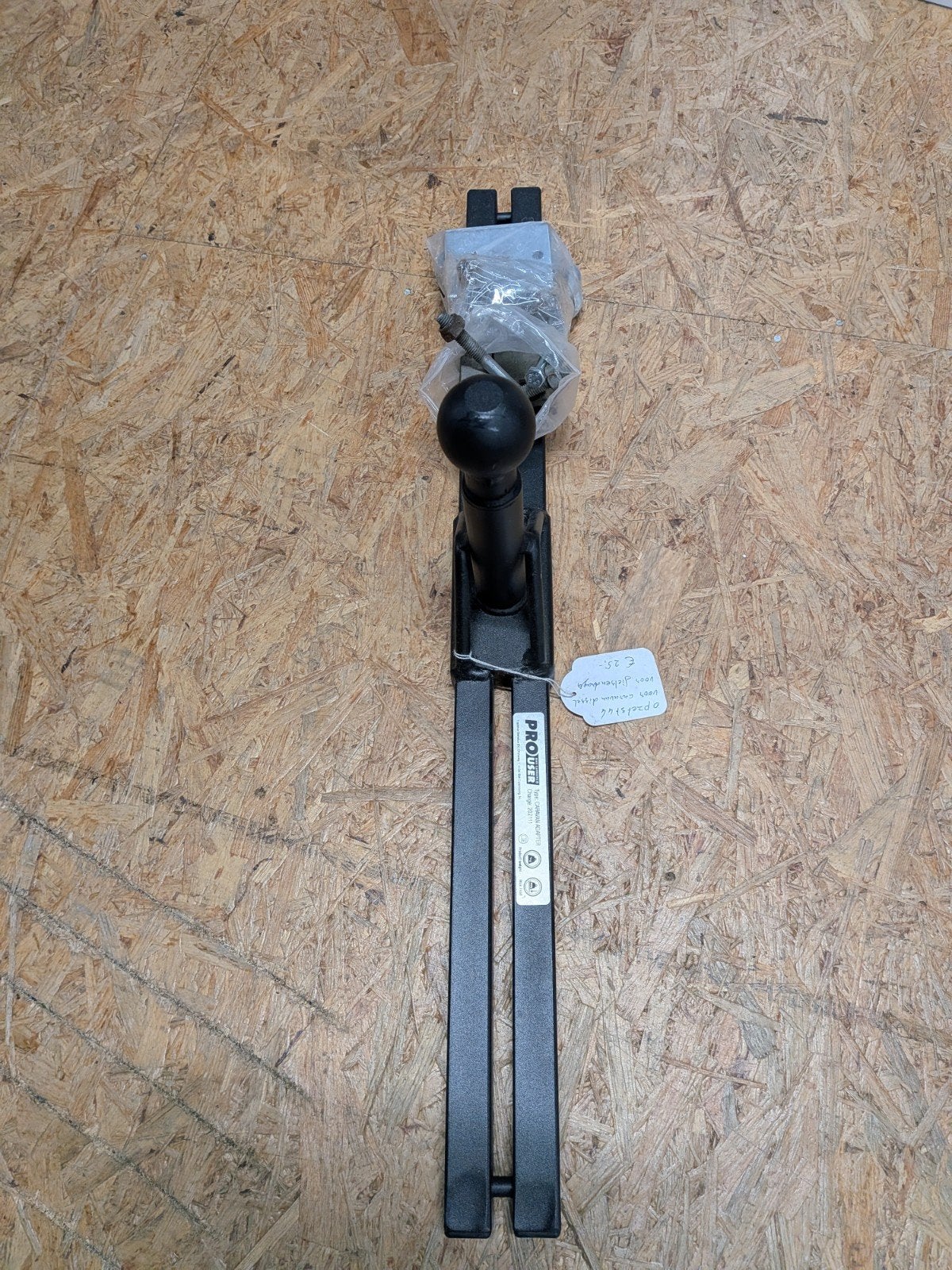 Pro-User Caravan Fietsenadapter voor Disselmontage, Ophalen, Gebruikt