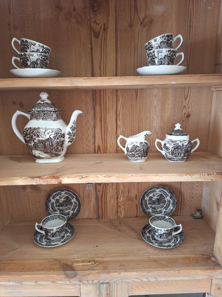 Theeservies Grindley English Country, Ophalen of Verzenden