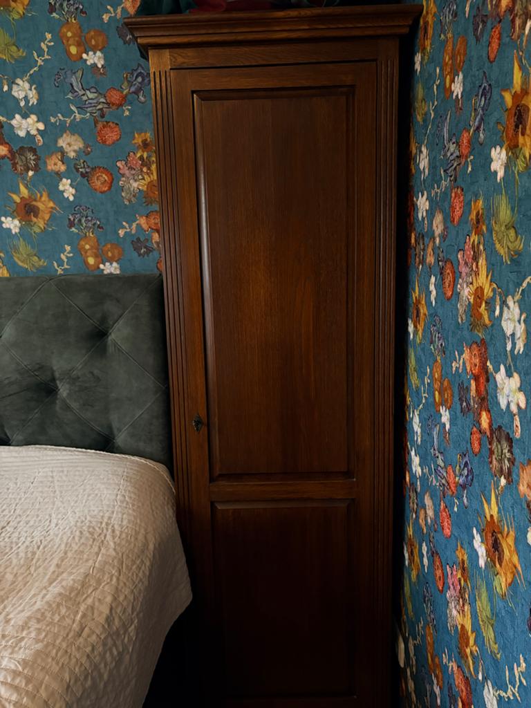 Massief houten jassenkast - perfect voor hal of slaapkamer, Ophalen of Verzenden
