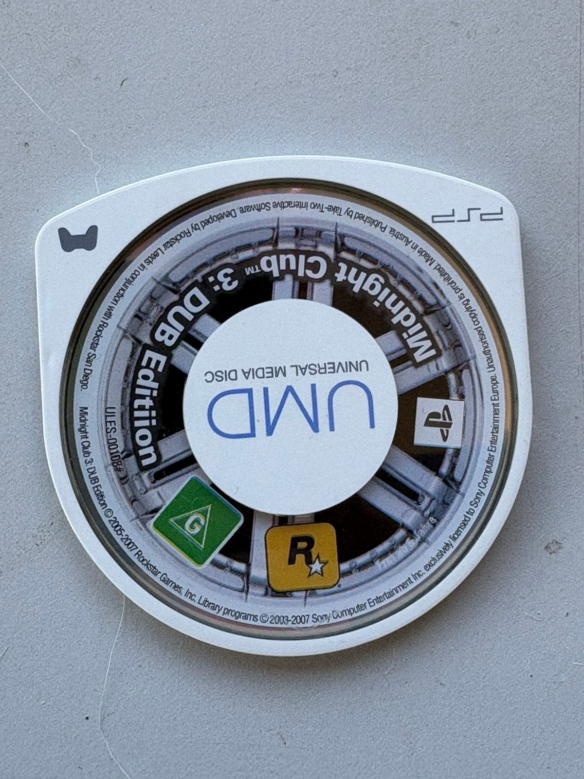 PSP UMD – Midnight Club 3: DUB Edition – Origineel – Werkend, 1 speler, Verzenden, Zo goed als nieuw, Vanaf 12 jaar