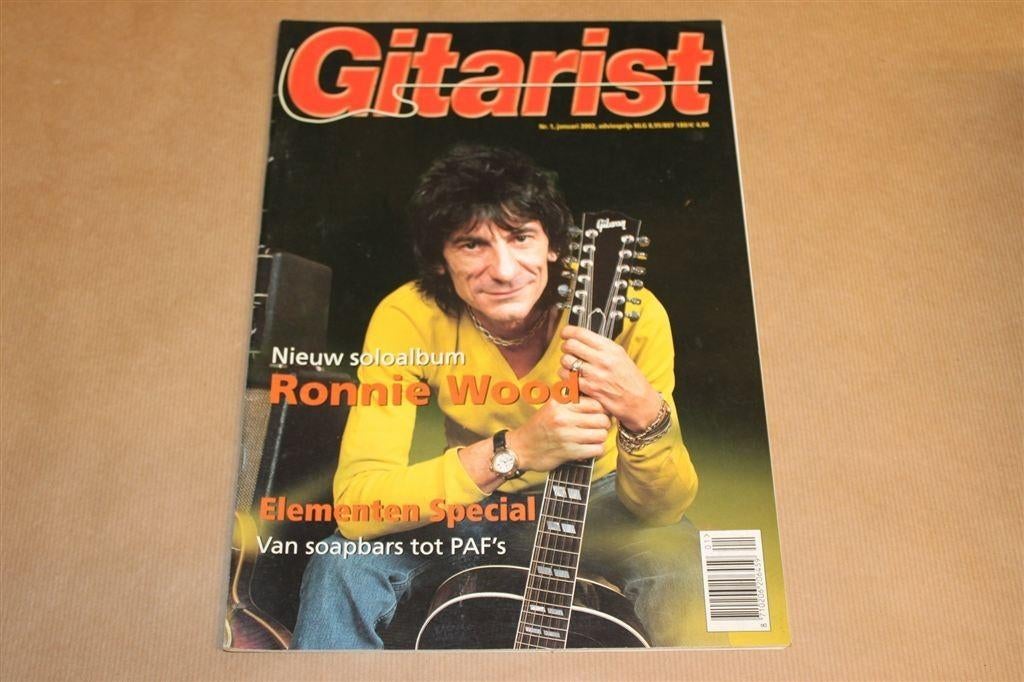 Magazine Gitarist [Jan 2002] — Soloalbum Ronnie Wood, Ophalen of Verzenden, Gelezen, Artiest