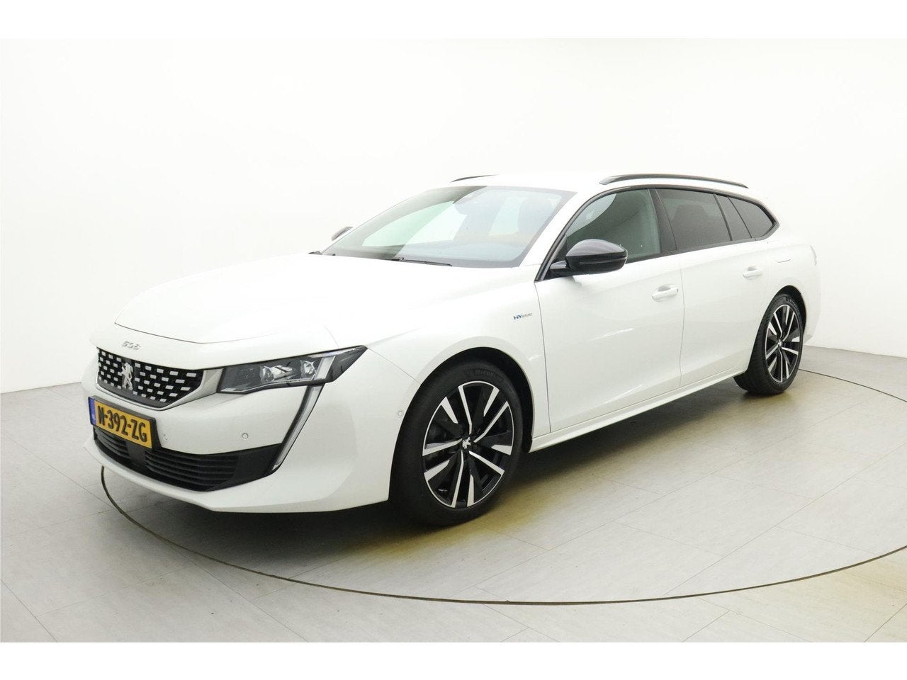 Peugeot 508 SW 1.6 HYbrid GT | Nieuwe tractiebatterij | 225p, Auto's, Automaat, Parkeersensor, Gebruikt, 4 cilinders