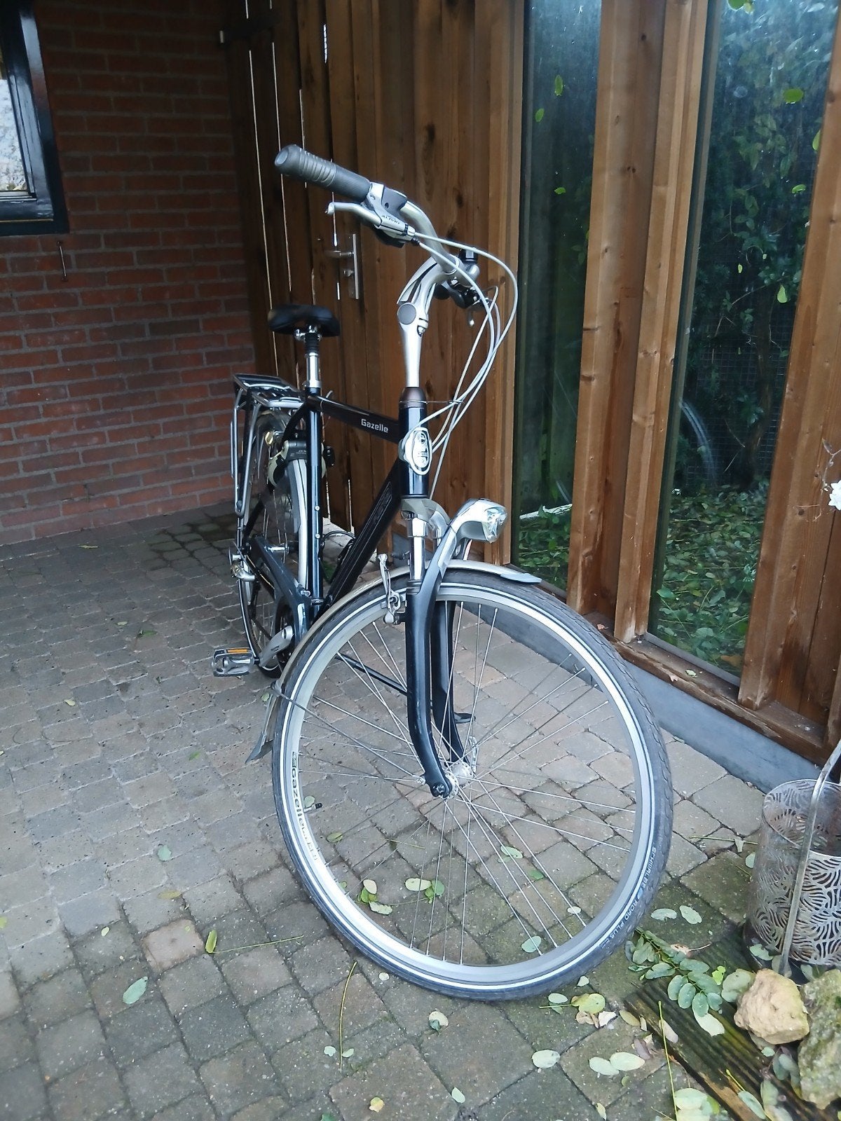 Gazelle Fuente V-24 herenfiets, Ophalen, Velgrem, Versnellingen, Zo goed als nieuw
