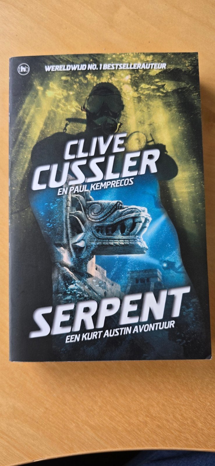 Clive Cussler - Serpent (Pocket), Boeken, Ophalen of Verzenden, Gelezen, Clive Cussler en Paul Kemprecos