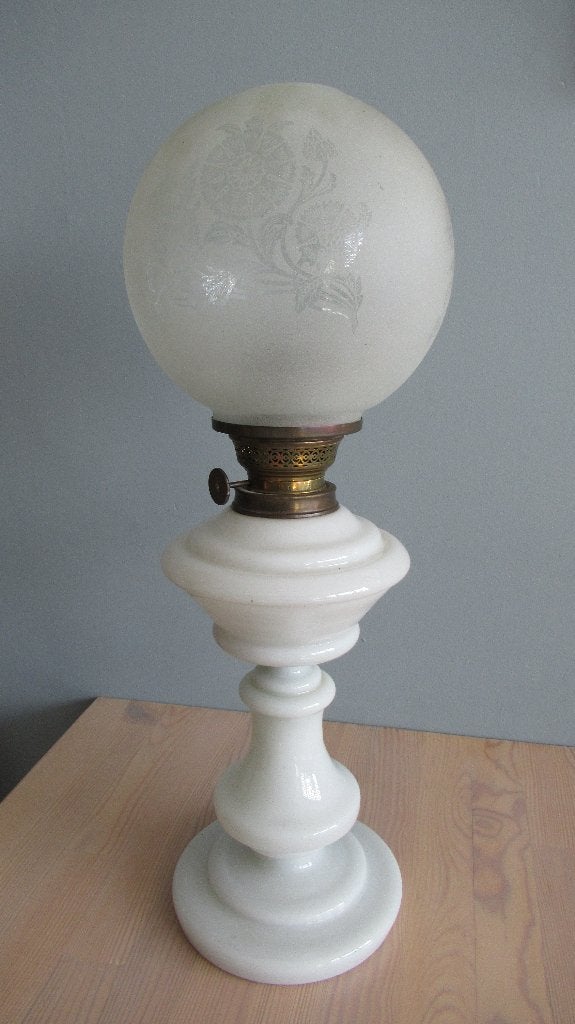 olielamp, Ophalen