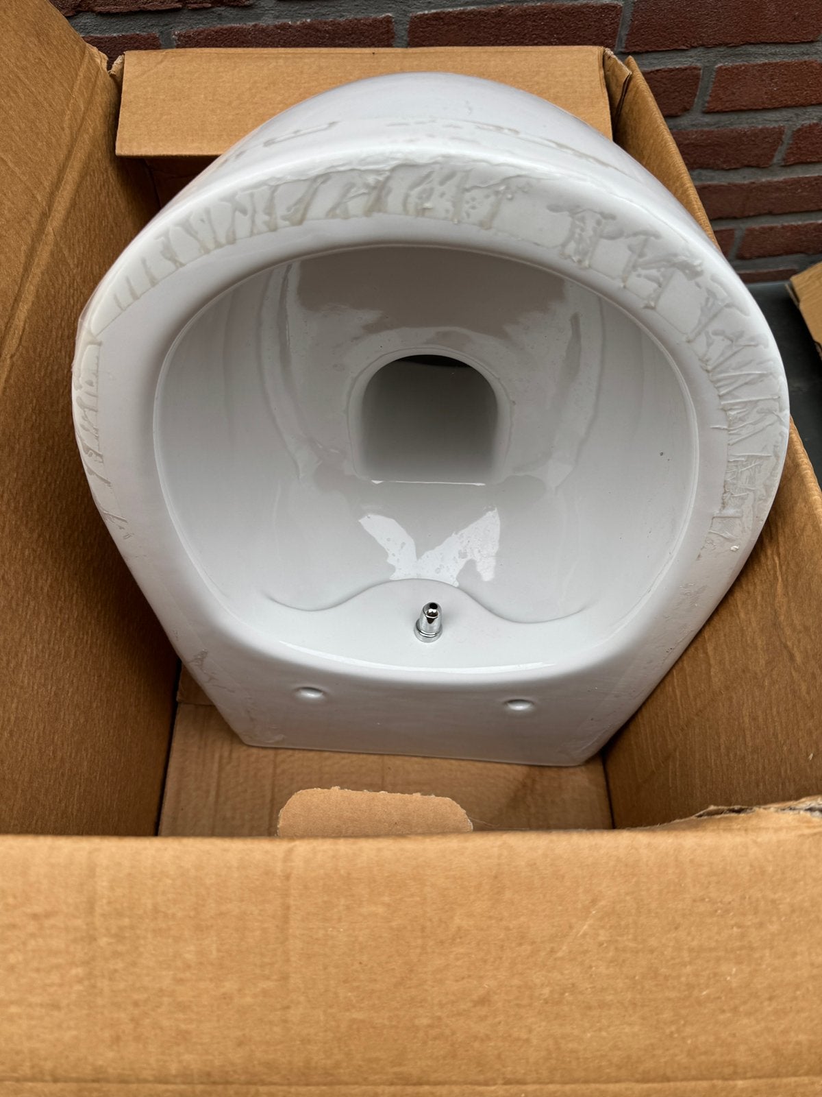 toiletpot, Ophalen, Zo goed als nieuw, Toilet