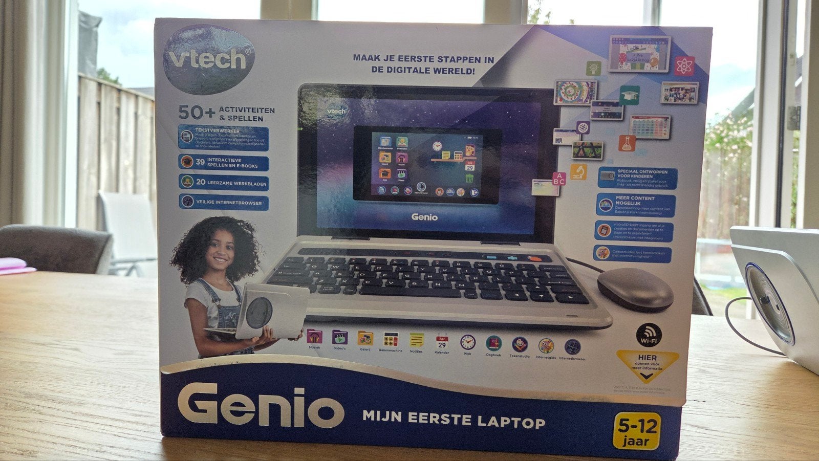 Vtech Genio Mijn Eerste Laptop, Kinderen en Baby's, Ophalen of Verzenden, Zo goed als nieuw, 6 jaar of ouder