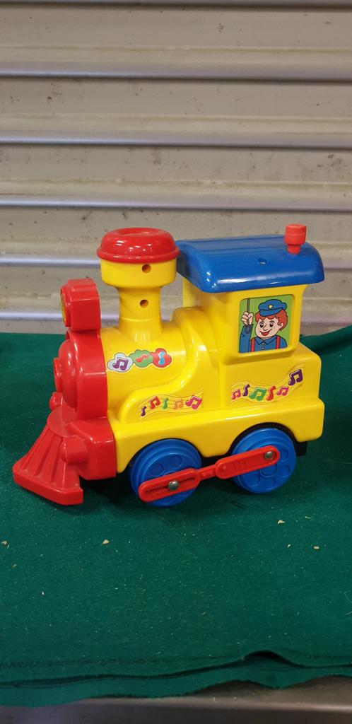 speelgoed locomotief bleu box, Verzamelen, Speelgoed, Ophalen of Verzenden, 'T Olde Gre-j, Info@toldegrej.nl, Endepoelstraat 20f Didam
