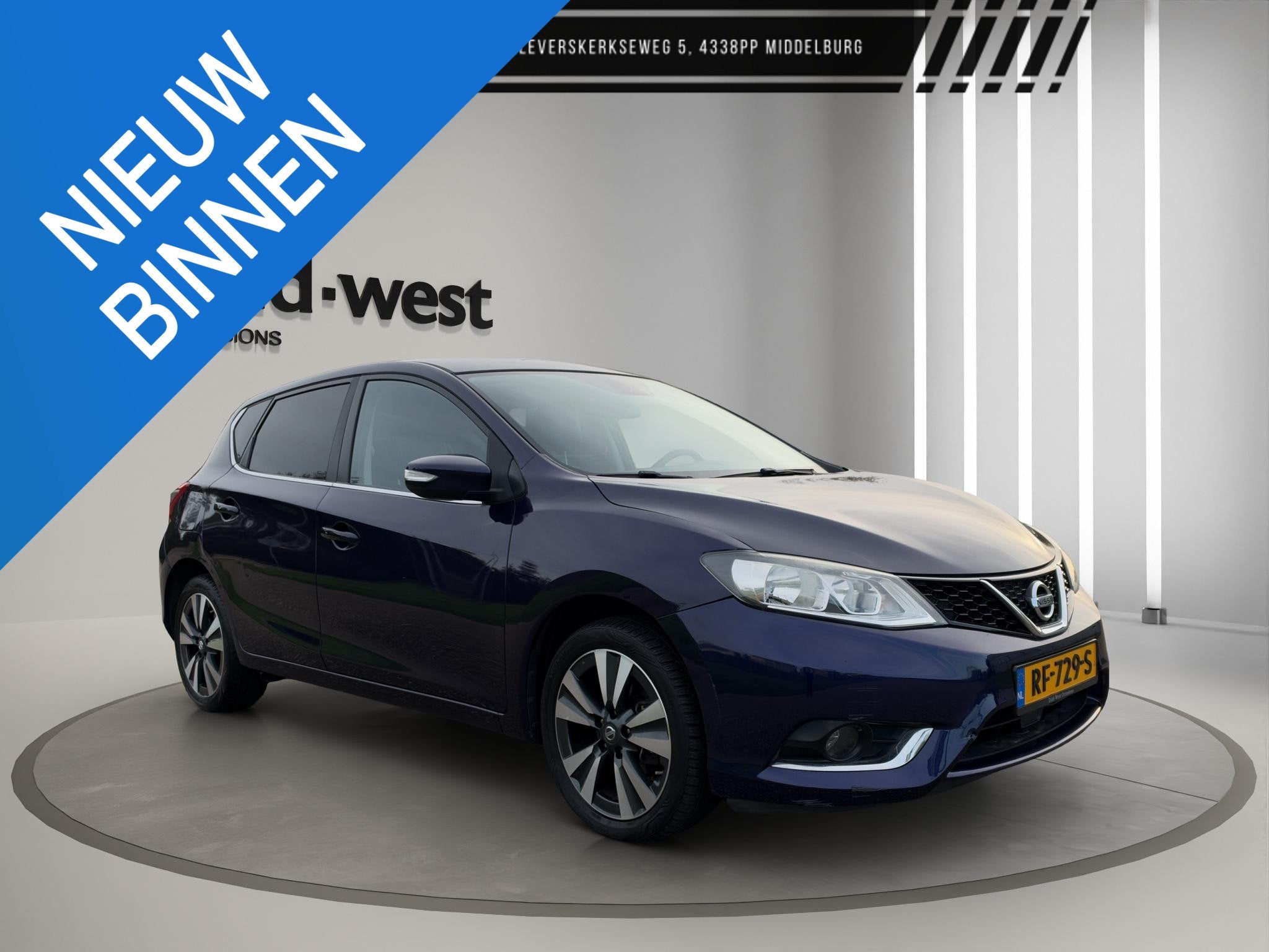 Nissan Pulsar 1.2 DIG-T N-Connecta Koppeling defect EX BPM, Auto's, Voorwielaandrijving, Gebruikt, Euro 6, 4 cilinders