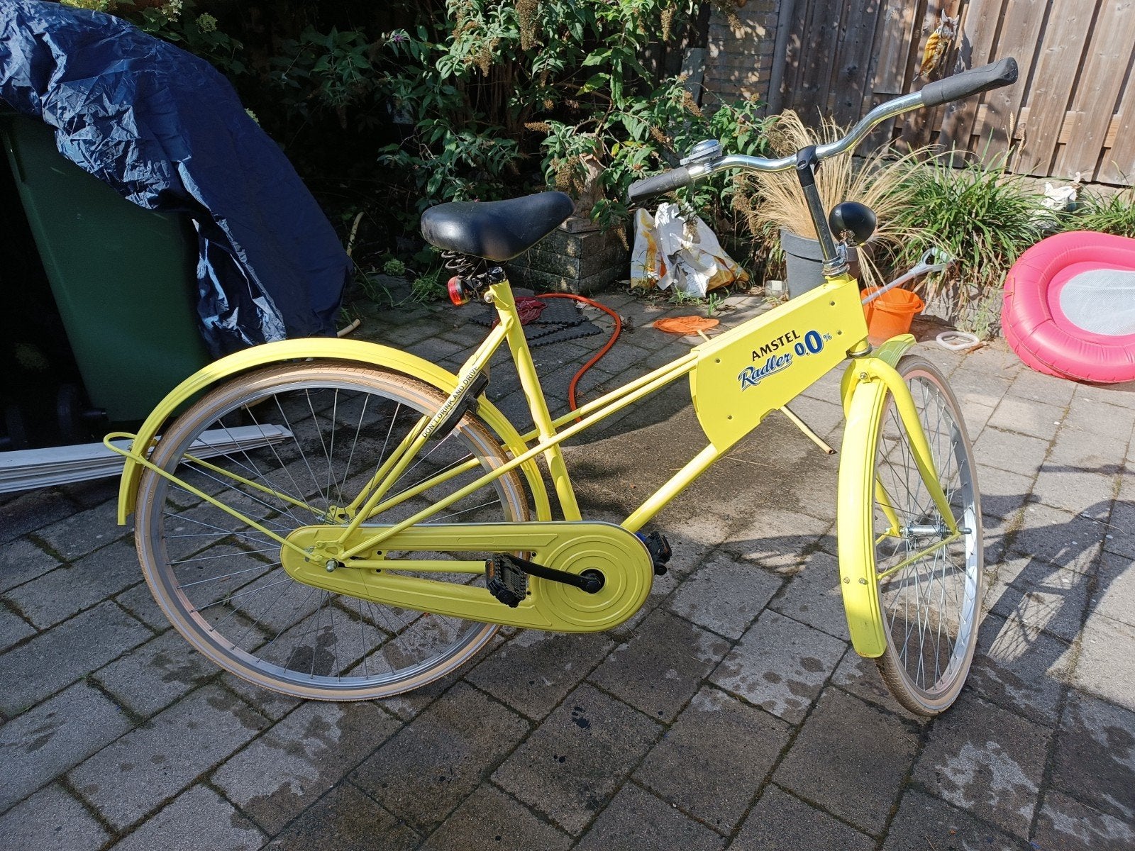 amstel Radler fiets, Ophalen