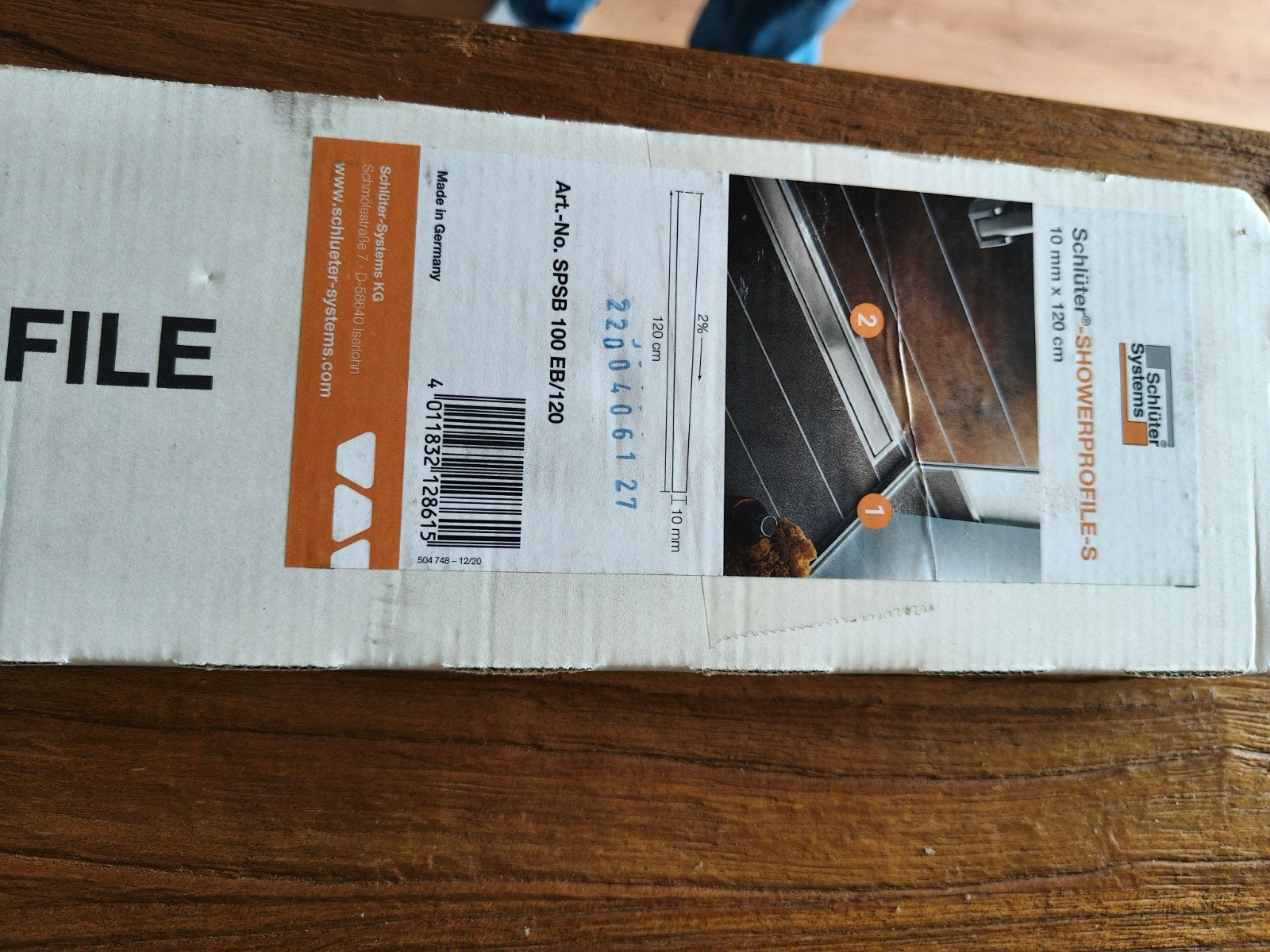 Schluter- showerprofile (12x), Ophalen, Nieuw, Minder dan 20 cm, 10 m² of meer