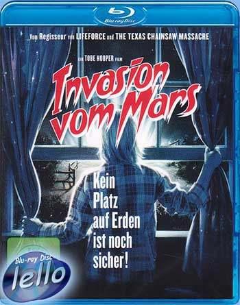 Blu-ray: Tobe Hooper's Invaders from Mars (1986 Karen Black), Ophalen of Verzenden, Nieuw in verpakking, Horror