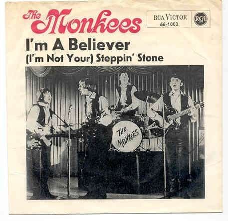 The Monkees- I'm a Believer, 7 inch, Ophalen of Verzenden, Zo goed als nieuw, Pop