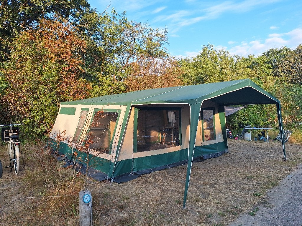 Roadmaster Family S Vouwwagen (4-8 pers.) - Compleet!, Caravans en Kamperen, Aanwezig, Meer dan 6, Groen, Ophalen
